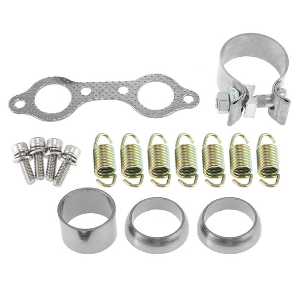 NICECNC Exhaust Muffler Manifold Gasket Springs Kit Replace POLARIS RZR 800 EFI 2008 NICECNC Exhaust Muffler Manifold Gasket Springs Kit Replace POLARIS RZR 800 EFI 2008